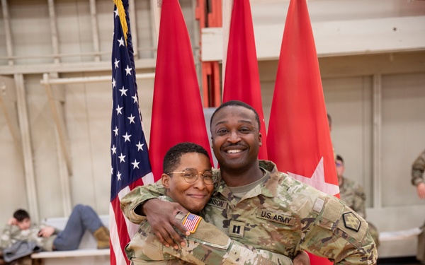 55th Sustainment Brigade &amp; 410th Signal Company conduct deployment ceremony