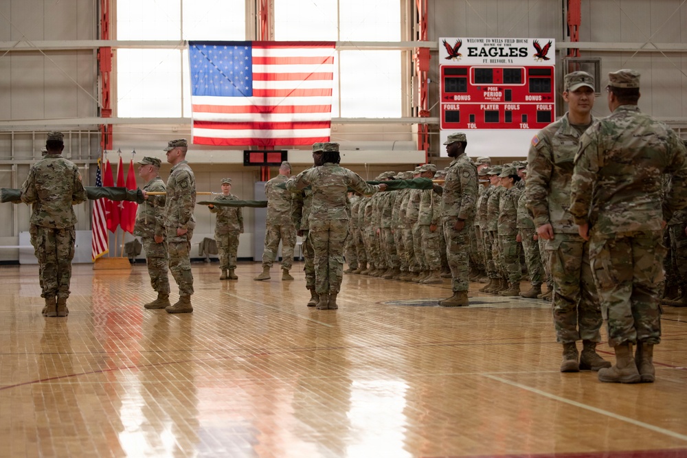 55th Sustainment Brigade &amp; 410th Signal Company conduct deployment ceremony