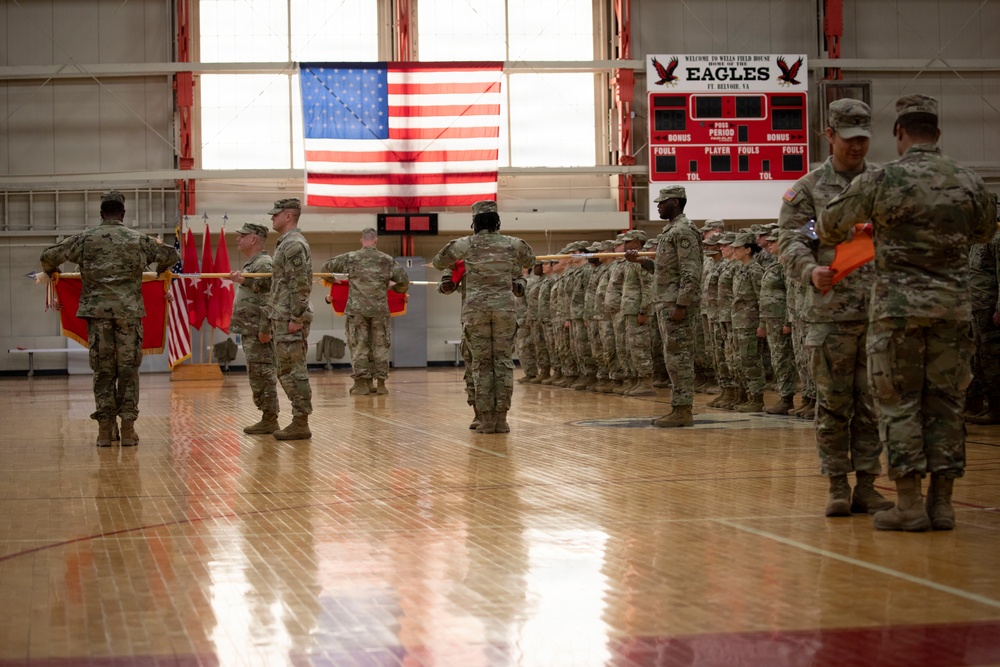 55th Sustainment Brigade &amp; 410th Signal Company conduct deployment ceremony