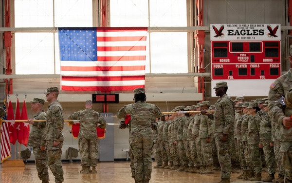 55th Sustainment Brigade &amp; 410th Signal Company conduct deployment ceremony