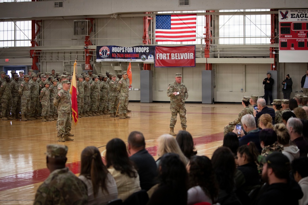 55th Sustainment Brigade &amp; 410th Signal Company conduct deployment ceremony