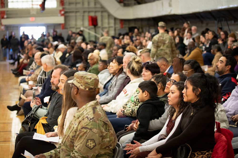 55th Sustainment Brigade &amp; 410th Signal Company conduct deployment ceremony