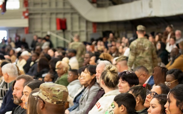 55th Sustainment Brigade &amp; 410th Signal Company conduct deployment ceremony