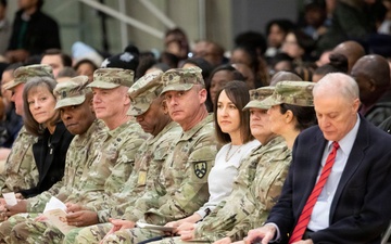 55th Sustainment Brigade &amp; 410th Signal Company conduct deployment ceremony