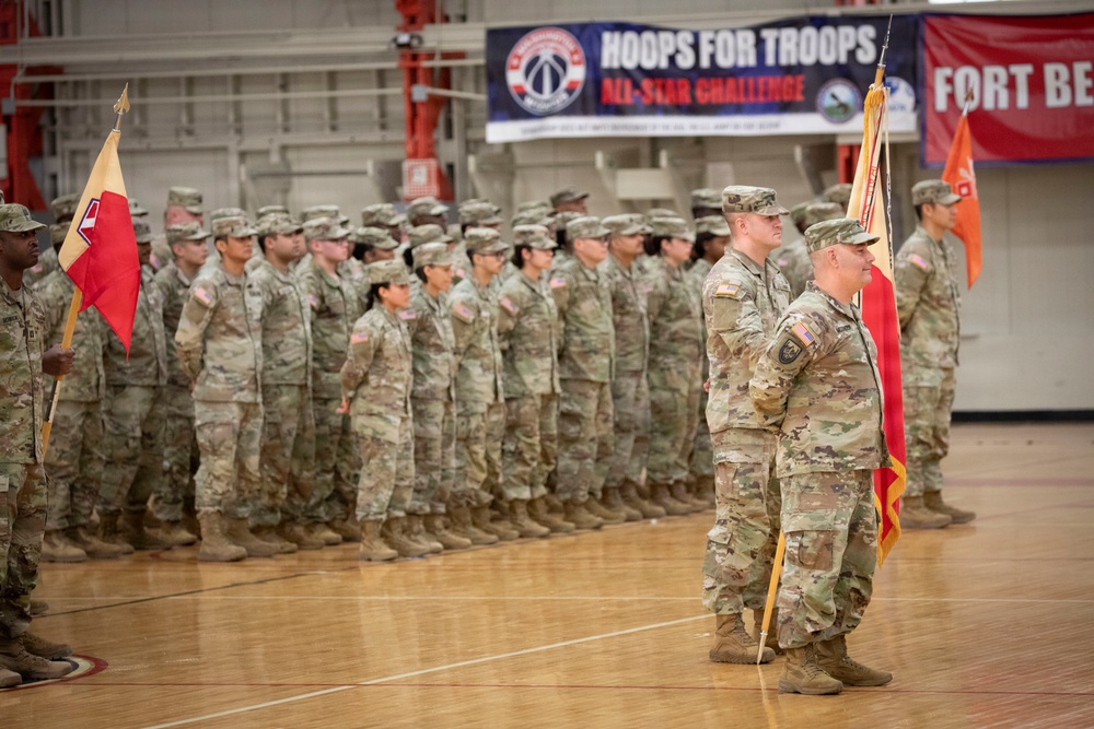 55th Sustainment Brigade &amp; 410th Signal Company conduct deployment ceremony