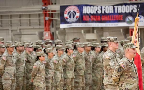 55th Sustainment Brigade &amp; 410th Signal Company conduct deployment ceremony