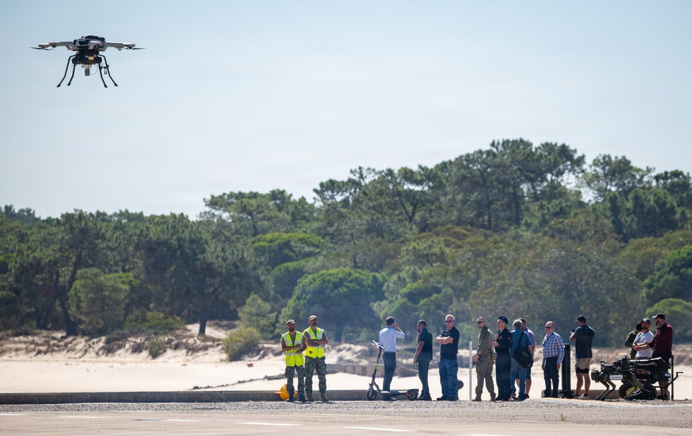 Unmanned Vehicles and Robots Work in Sync at NATO Exercise in Portugal