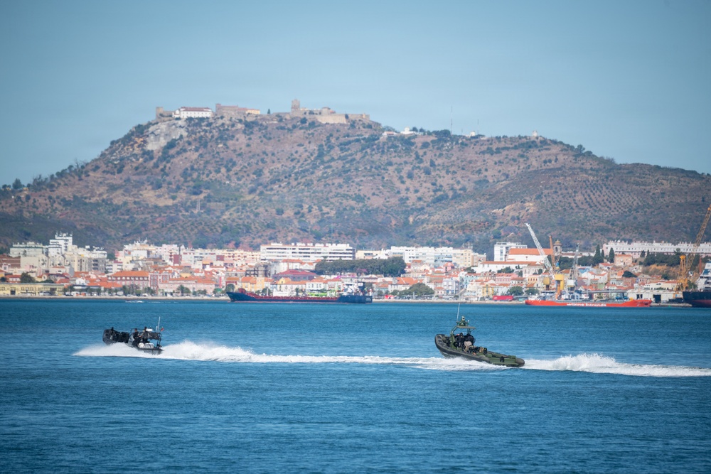 Unmanned Vehicles and Robots Work in Sync at NATO Exercise in Portugal