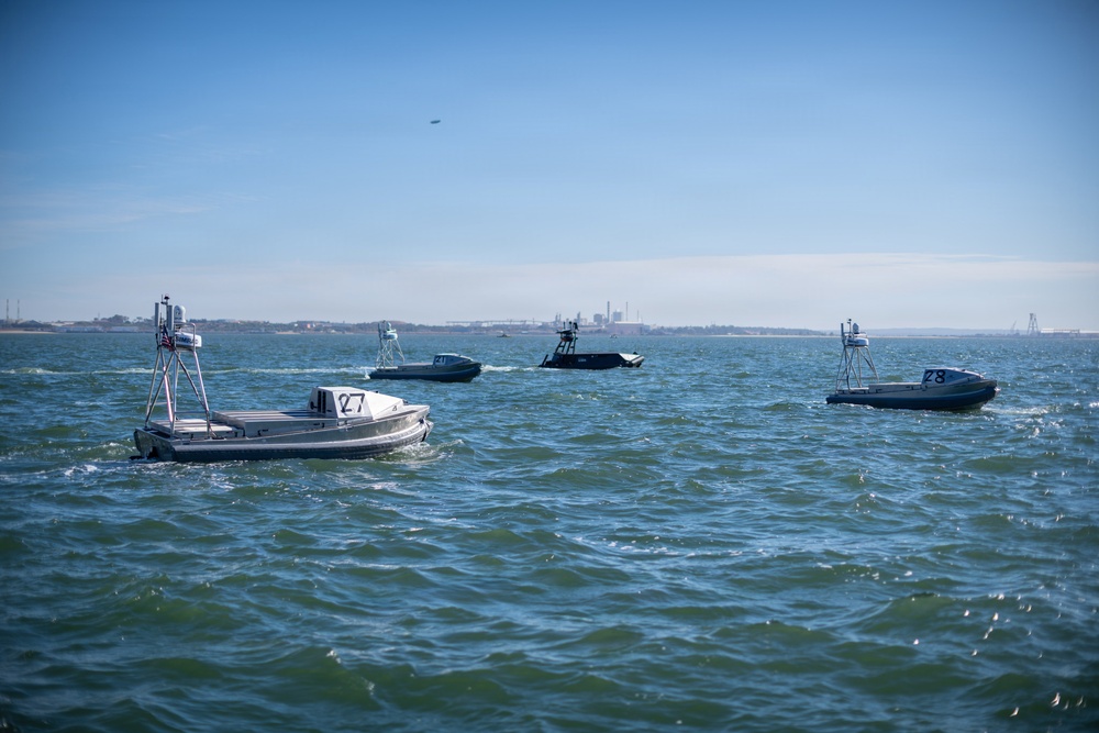 Unmanned Vehicles and Robots Work in Sync at NATO Exercise in Portugal