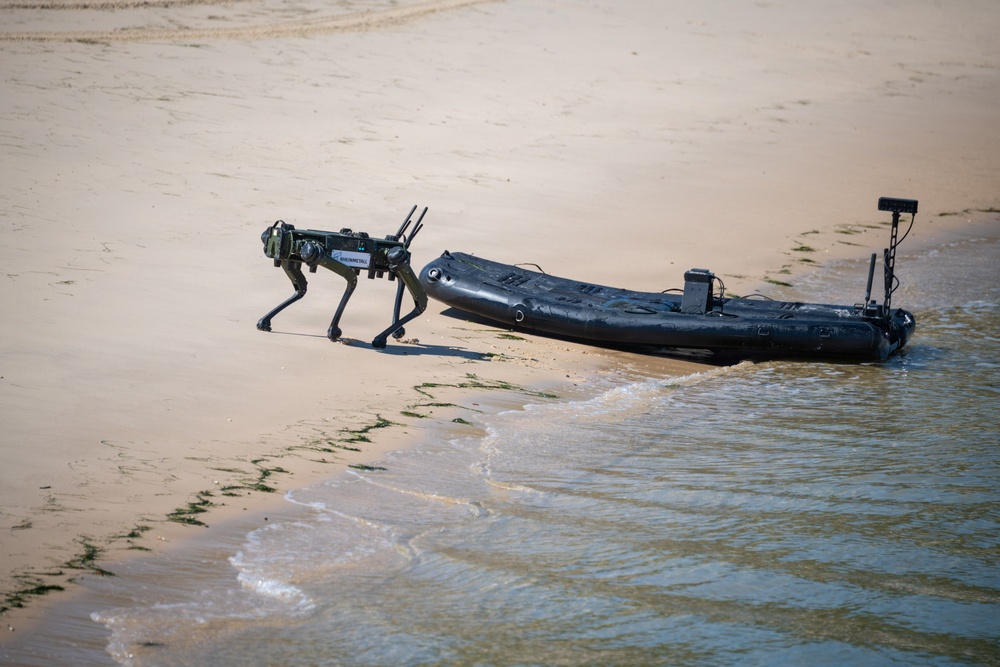 Unmanned Vehicles and Robots Work in Sync at NATO Exercise in Portugal