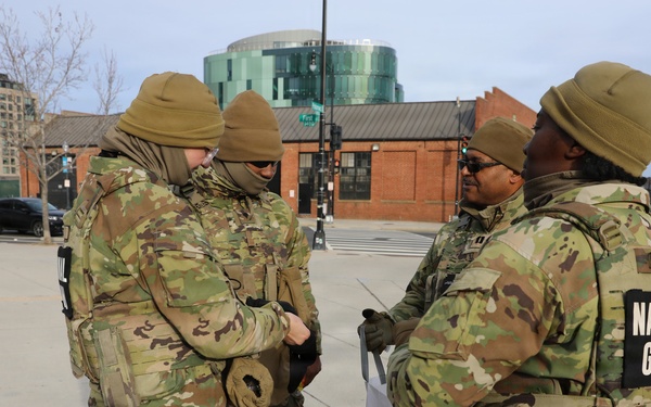 Chaplain offers morale boost to Soldiers in support of Make D.C. Safe and Beautiful Mission