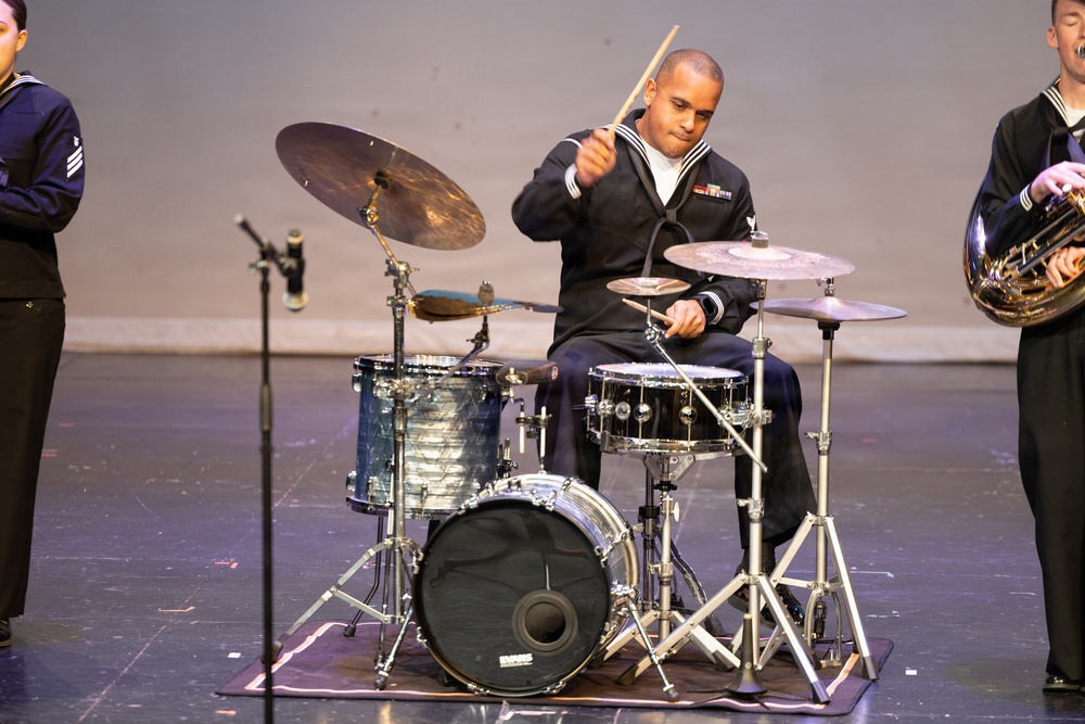 U.S. Navy Kicks Off Rio Grande Valley Navy Week With Strike Group Activities and Navy Band Southeast Performance at Edinburg High School, Edinburg, Texas