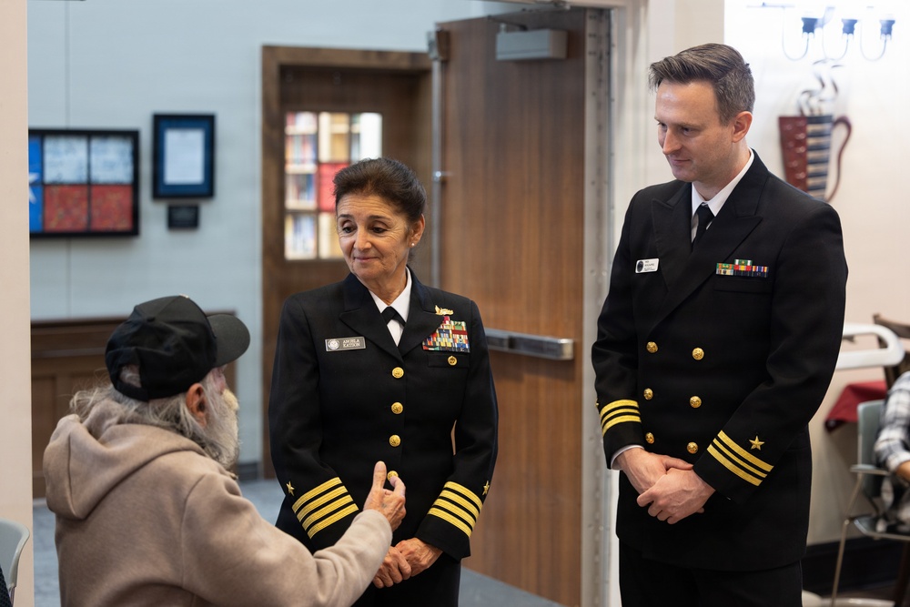 Navy Band Southeast Performs and Interacts With Residents of Freddy Gonzalez Veterans Nursing Home, McAllen, TX,  Rio Grande Valley Navy Week