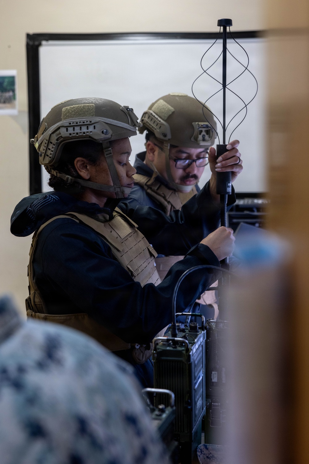 5th Air Naval Gunfire Liaison Company Marines participate in certification exercise