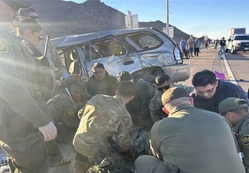 JTF-SB Soldier Responds to Rollover, Saves Life