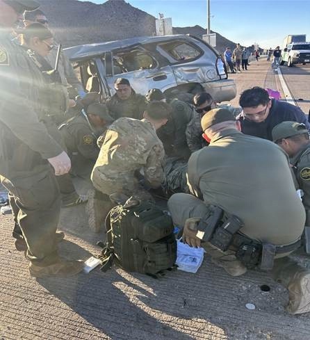 JTF-SB soldier responds to rollover, saves life