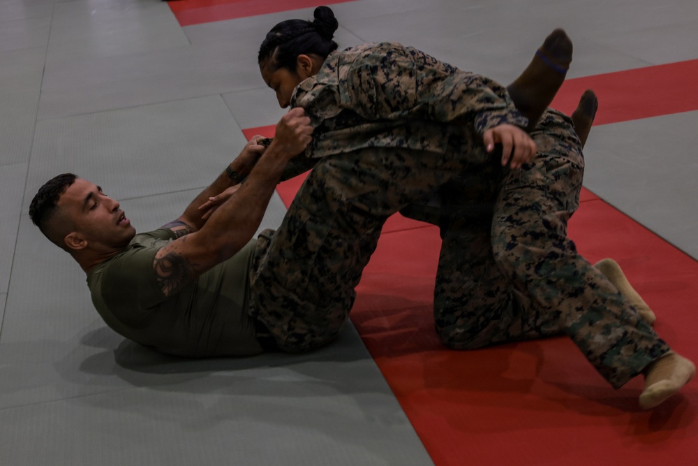 III Marine Expeditionary Force Support Battalion conducts Marine Corps Martial Arts Program training