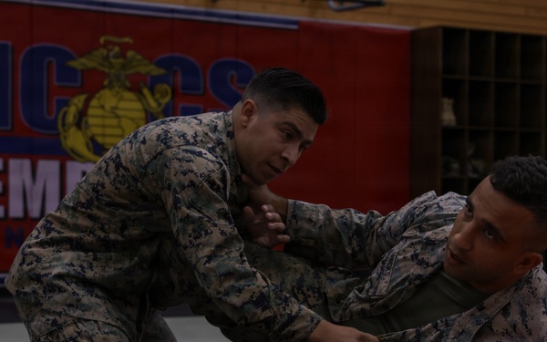 III Marine Expeditionary Force Support Battalion conducts Marine Corps Martial Arts Program training