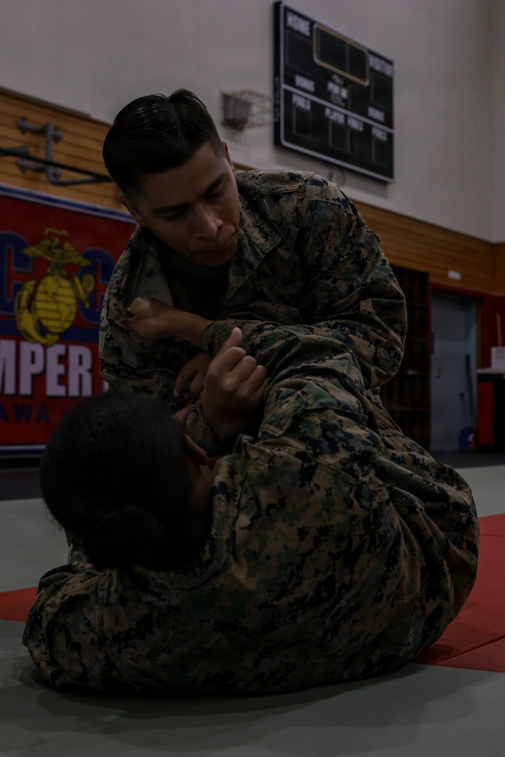 III Marine Expeditionary Force Support Battalion conducts Marine Corps Martial Arts Program training