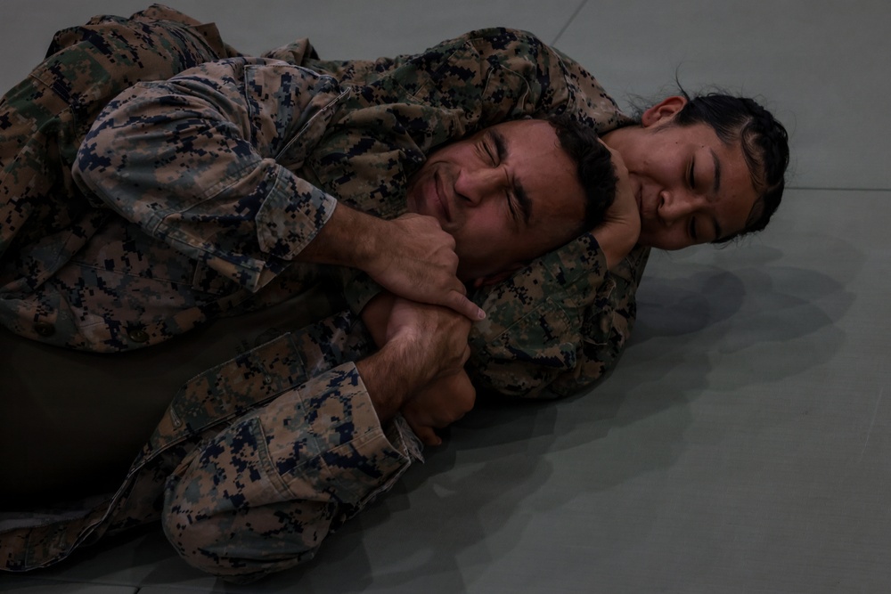 III Marine Expeditionary Force Support Battalion conducts Marine Corps Martial Arts Program training