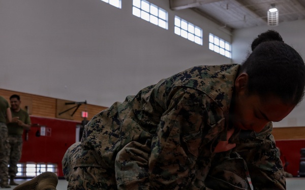 III Marine Expeditionary Force Support Battalion conducts Marine Corps Martial Arts Program training