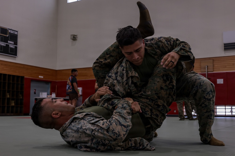 III Marine Expeditionary Force Support Battalion conducts Marine Corps Martial Arts Program training