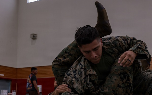 III Marine Expeditionary Force Support Battalion conducts Marine Corps Martial Arts Program training