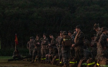 HQBN Conducts 10-km Hike at MCBH