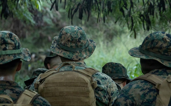 HQBN Conducts 10-km Hike at MCBH