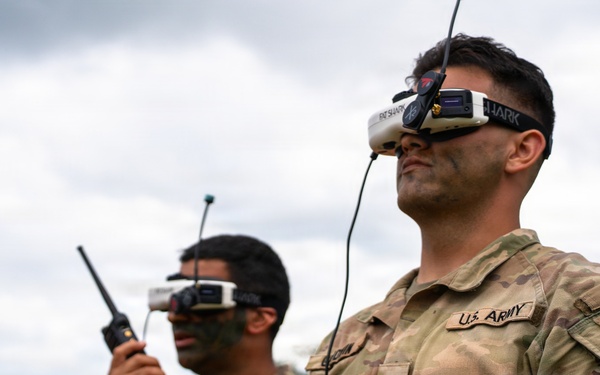 First-Person View Drone Live Fire Exercise Showcases Lethal Capabilities