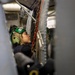Sailors Assigned to HSM 51 Conduct Maintenance on Helicopters Aboard USS Dewey