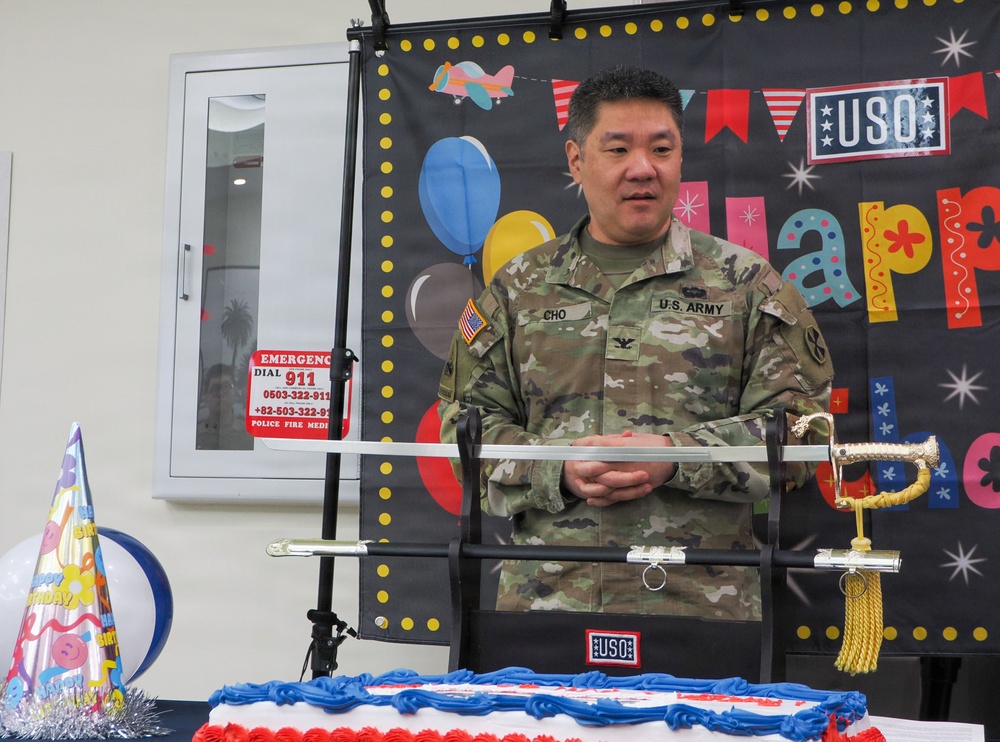 Camp Casey celebrates the USO's 85th Birthday