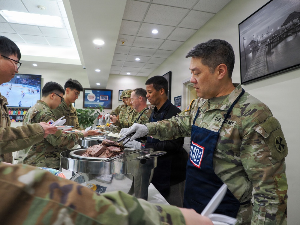Camp Casey celebrates the USO's 85th Birthday