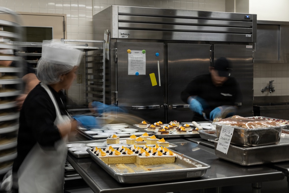 III Marine Expeditionary Force Support Battalion food service specialists compete in Maj. Gen. William Pendleton Thompson Hill competition