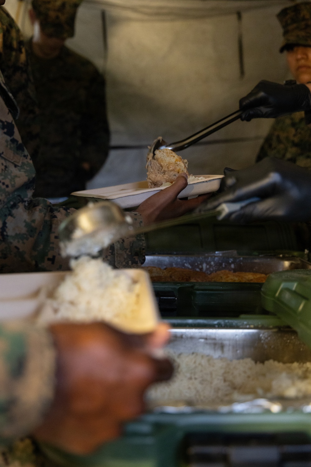 III Marine Expeditionary Force Support Battalion food service specialists compete in Maj. Gen. William Pendleton Thompson Hill competition
