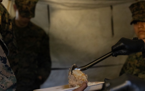 III Marine Expeditionary Force Support Battalion food service specialists compete in Maj. Gen. William Pendleton Thompson Hill competition