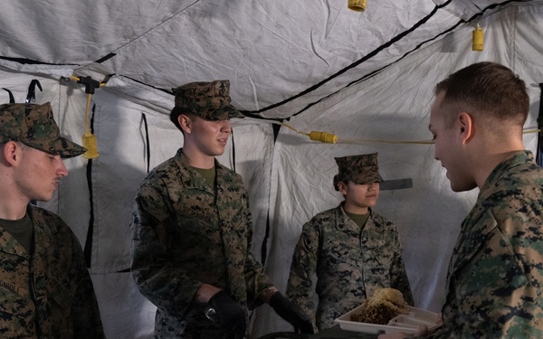 III Marine Expeditionary Force Support Battalion food service specialists compete in Maj. Gen. William Pendleton Thompson Hill competition