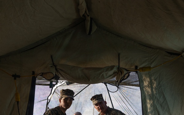 III Marine Expeditionary Force Support Battalion food service specialists compete in Maj. Gen. William Pendleton Thompson Hill competition
