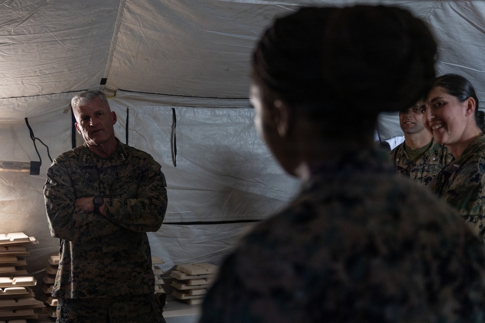 III Marine Expeditionary Force Support Battalion food service specialists compete in Maj. Gen. William Pendleton Thompson Hill competition