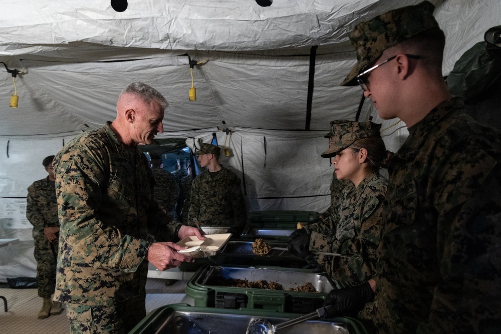 III Marine Expeditionary Force Support Battalion food service specialists compete in Maj. Gen. William Pendleton Thompson Hill competition