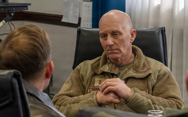 Maj. Gen. Donald Carpenter visits 35th FW ahead of F-35 Lightning II integration