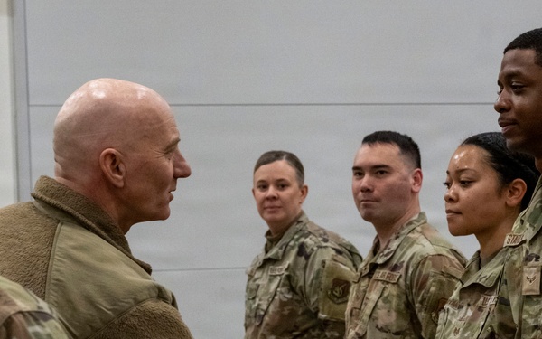 Maj. Gen. Donald Carpenter visits 35th FW ahead of F-35 Lightning II integration