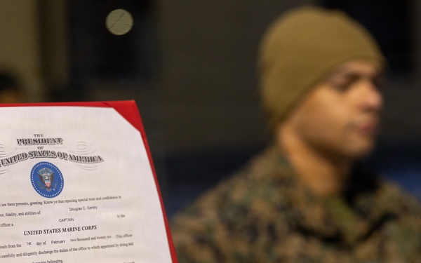 CORE26 | California Native Promotes to Captain in the U.S. Marines during European Deployment