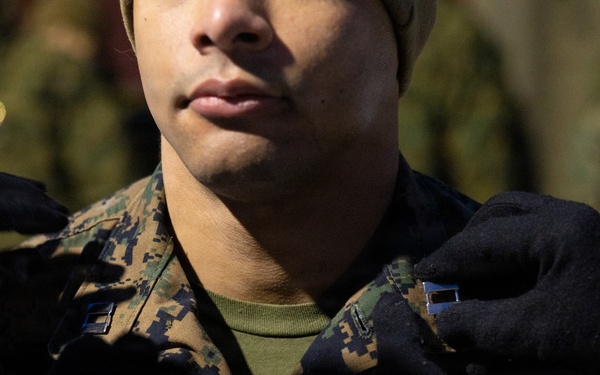 CORE26 | California Native Promotes to Captain in the U.S. Marines during European Deployment