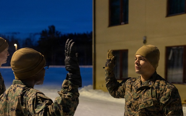 CORE26 | California Native Promotes to Captain in the U.S. Marines during European Deployment