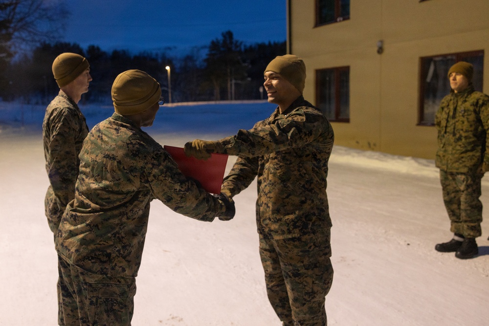 CORE26 | California Native Promotes to Captain in the U.S. Marines during European Deployment