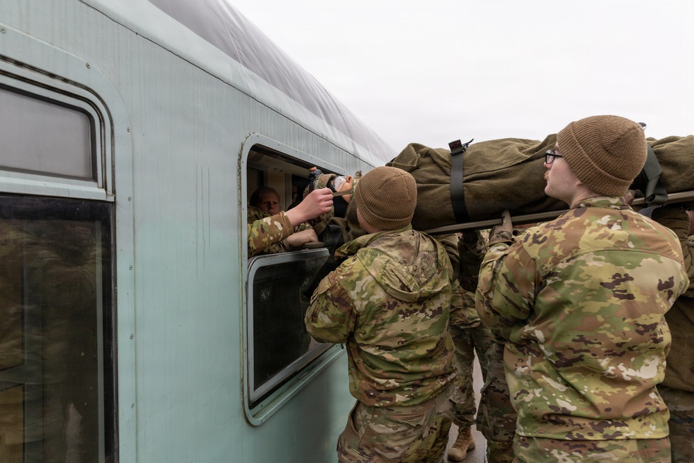 519th Field Hospital Conducts a Field Training Exercise
