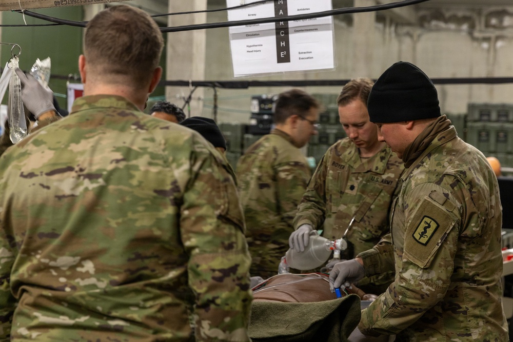 519th Field Hospital Conducts a Field Training Exercise