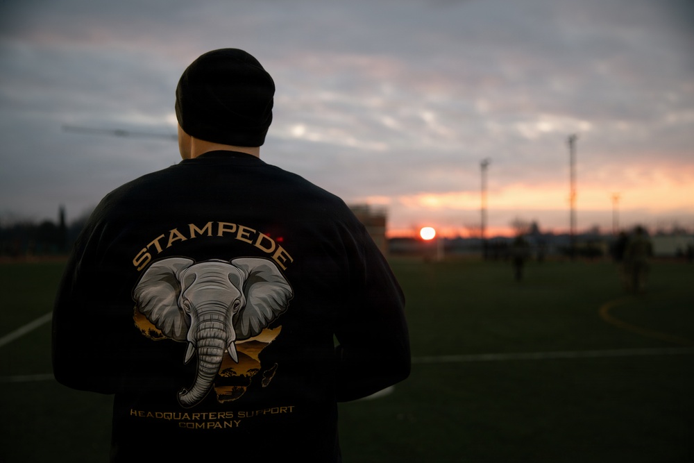 SETAF-AF troops compete for German military distinction