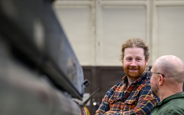 DARPA scientists visit Spangdahlem aviators, support teams looking to turn operational insight into future defense innovation